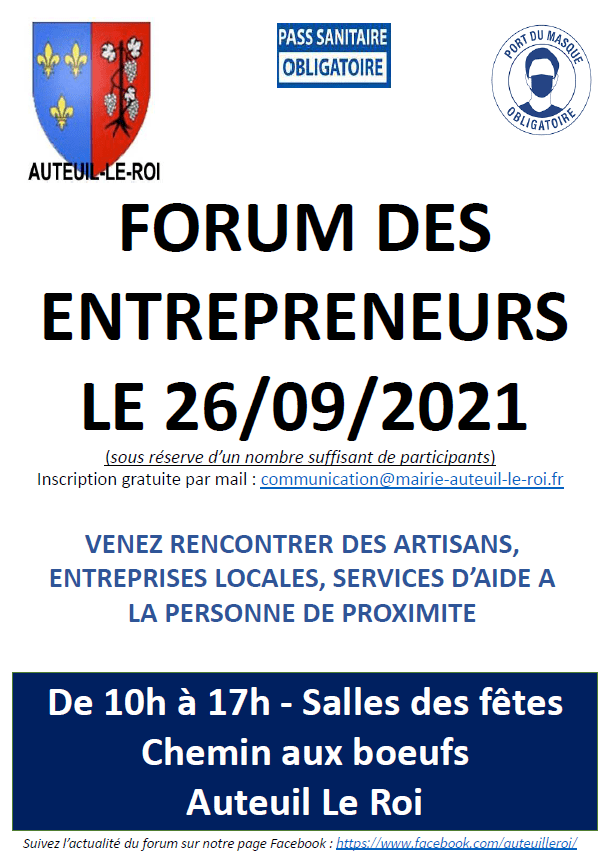 2021 09 26 Forum des entrepreneurs