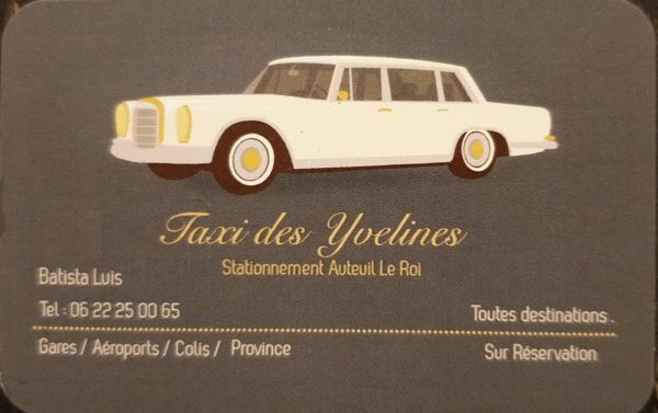 Taxi des Yvelines - Auteuil le roi