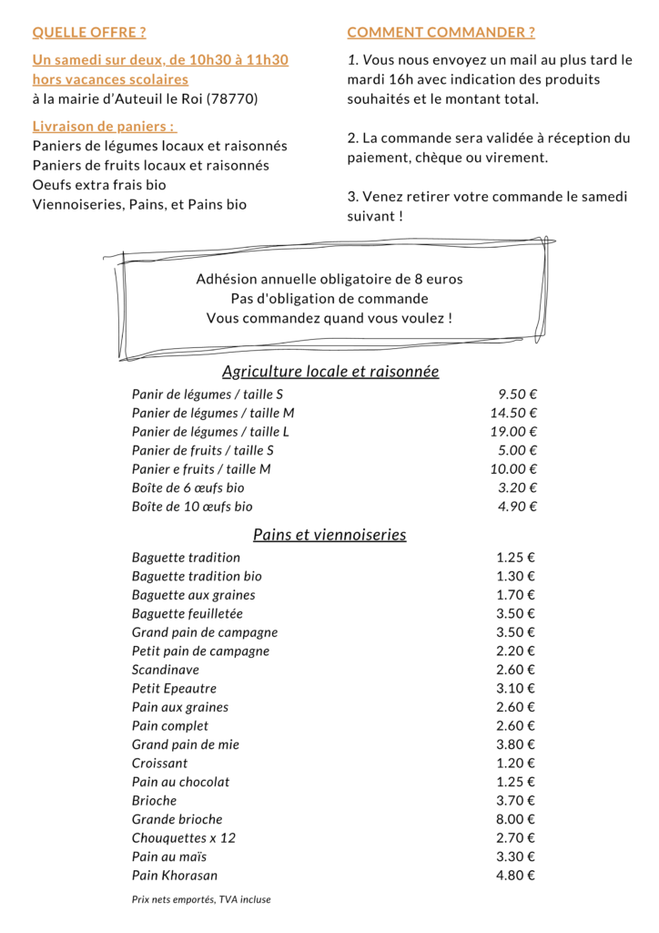 Les P'tits Paniers d'Auteuil 2024 20252