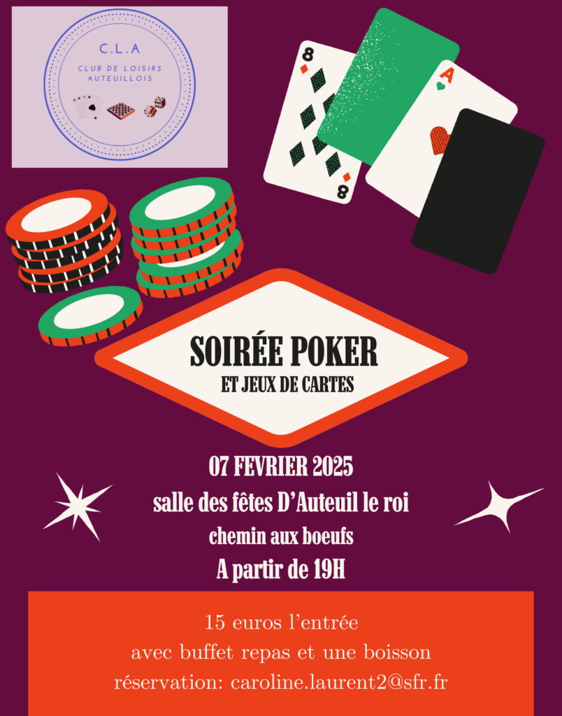 CLA Soirée Poker du 07 02 2025