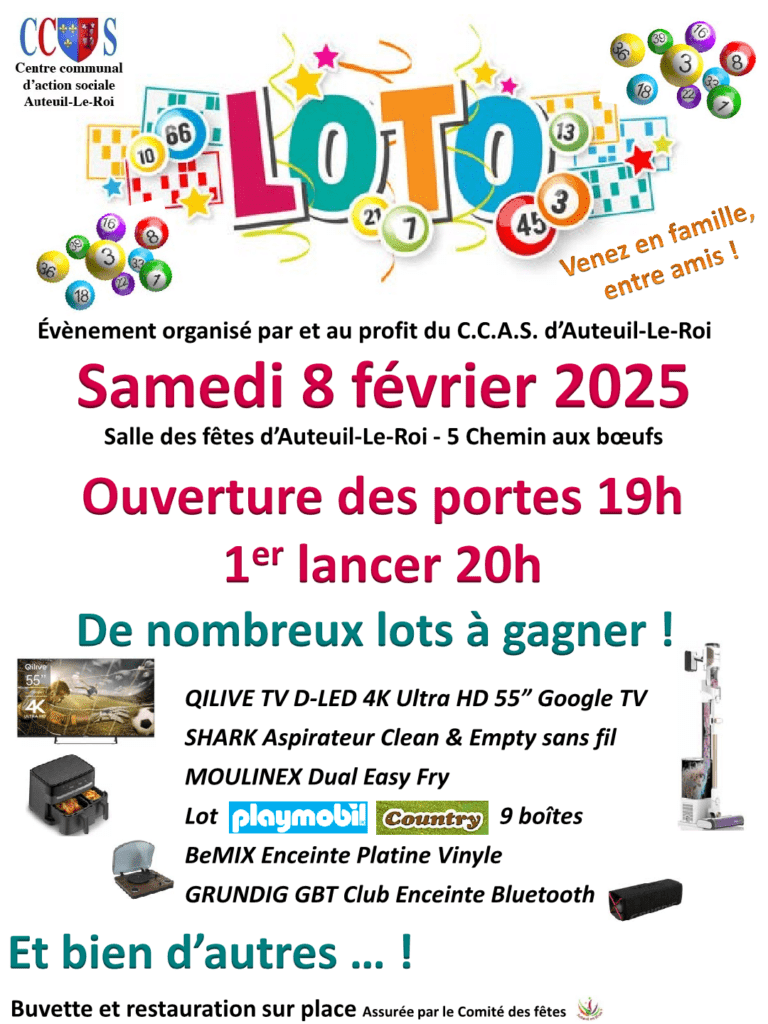 Loto 2025 annonce lots