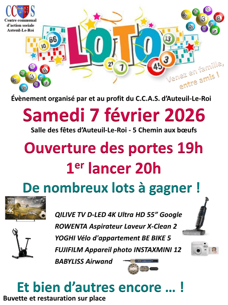 Loto 2026 annonce lots