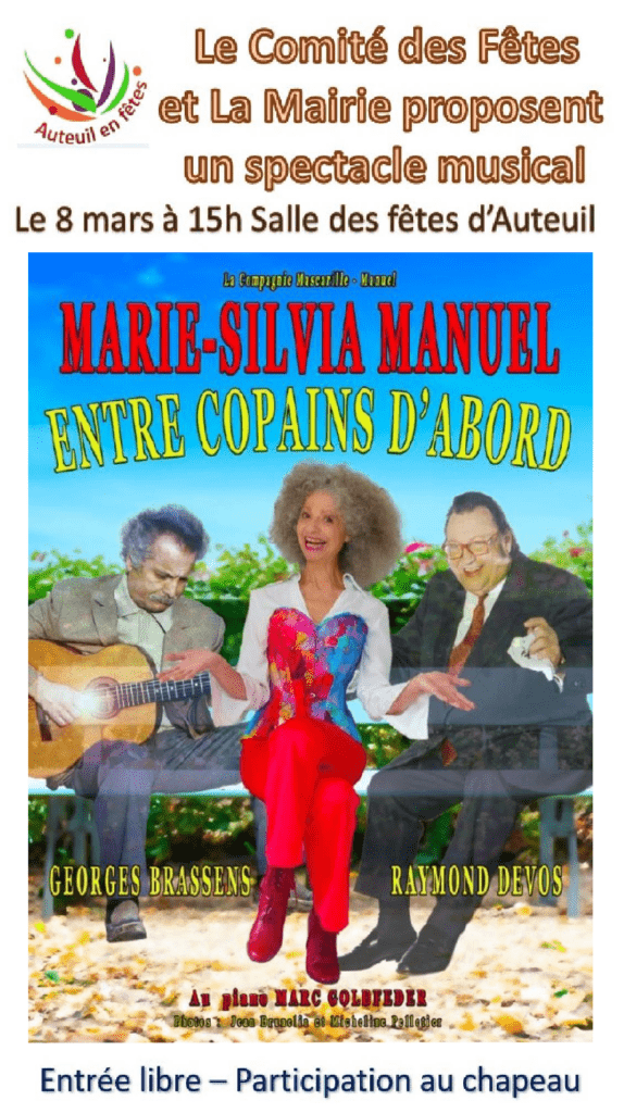 CDF Affiche spectacle musical 08 03 20261